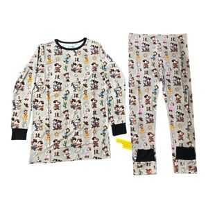 Charming Cartoon Character Kids Pajama Set